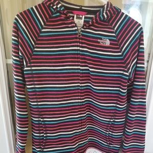 Girls North Face light weight fleece
